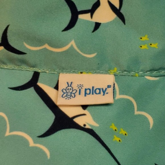 I Play Bucket Sun Hat 0-6 Months Turquoise - Picture 5 of 9